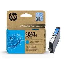 HP 924e EvoMore High Capacity Cyan Ink Cartridge - (4K0U7NE)