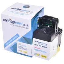 Compatible Lexmark 702HY High Capacity Yellow Toner Cartridge - (70C2HY0)