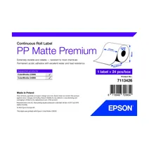 Epson 7113426 Matte White Continuous Label Roll - (51 mm x 29 m)