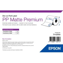 Epson 7113701 Matte White Die-Cut Label Roll - (185 Labels - 105 x 152 mm)