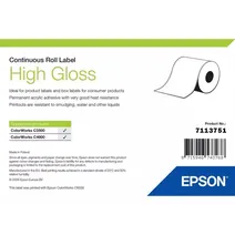Epson 7113751 High Gloss Continuous Label Roll - (76 mm x 33 m)