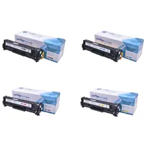 Compatible Canon 718 4 Colour Toner Cartridge Multipack
