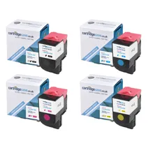 Compatible Lexmark 71B2H 4 Colour Toner Cartridge Multipack
