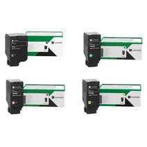 Lexmark 71C20 4 Colour Return Program Toner Cartridge Multipack