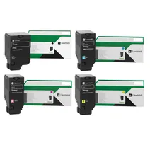 Lexmark 71C2H High Capacity 4 Colour Return Programme Toner Cartridge Multipack