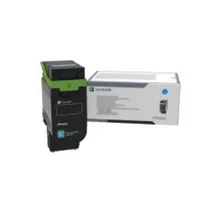 Lexmark 75M0H20 High Capacity Cyan Toner Cartridge