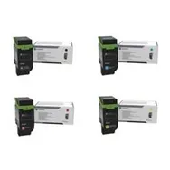 Lexmark 75M20 4 Colour Return Programme Toner Cartridge Multipack