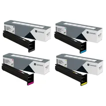 Lexmark 77L0H 4 Colour Toner Cartridge Multipack