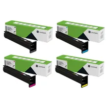 Lexmark 77L20 High Capacity 4 Colour Return Programme Toner Cartridge Multipack