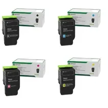 Lexmark 78C2U Ultra High Capacity 4 Colour Return Program Toner Cartridge Multipack