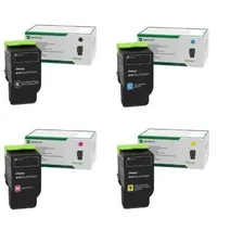Lexmark 78C2X Extra High Capacity 4 Colour Return Program Toner Cartridge Multipack
