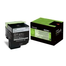 Lexmark 802XK Extra High Capacity Black Return Program Toner Cartridge - (80C2XK0)