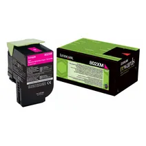 Lexmark 802XM Extra High Capacity Magenta Return Program Toner Cartridge - (80C2XM0)