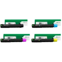 Lexmark 85D0H High Capacity 4 Colour Return Programme Toner Cartridge Multipack