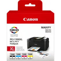 Canon PGI-1500XL 4 Colour High Capacity Ink Cartridge Multipack