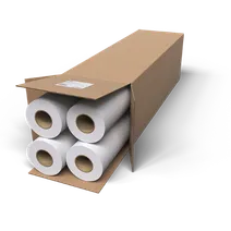 HP A6DE8A Universal Inkjet Bond Paper 4 Roll Pack - (4x Q1396A - 610mm x 45.7m  / A1+ size at 80gsm)