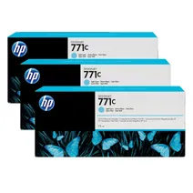 HP 771C Light Cyan Ink Cartridge Triple Pack - (B6Y36A)