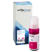 Compatible Epson 104 Magenta Ink Bottle - (C13T00P340)