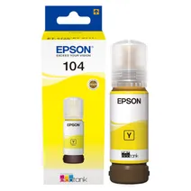 Epson 104 Yellow Ecotank Ink Bottle - (C13T00P440)