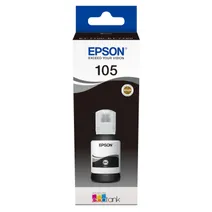 Epson 105 Black Ecotank Ink Bottle - (C13T00Q140)