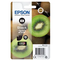 Epson 202 Photo Black Ink Cartridge - (T02F1 Kiwi)