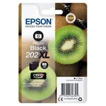 Epson 202XL Photo Black High Capacity Ink Cartridge - (T02H1 Kiwi)