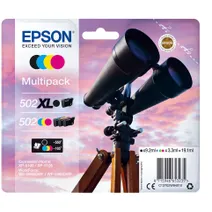Epson 502/502XL 4 Colour Ink Cartridge Multipack - (C13T02W94010 Binoculars)