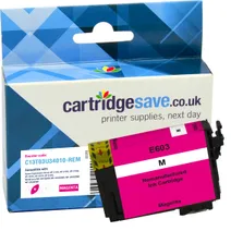 Compatible Epson 603 Magenta Ink Cartridge - (C13T03U34010 Starfish)