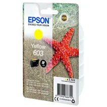 Epson 603 Yellow Ink Cartridge - (C13T03U44010 Starfish)