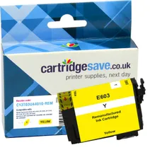 Compatible Epson 603 Yellow Ink Cartridge - (C13T03U44010 Starfish)