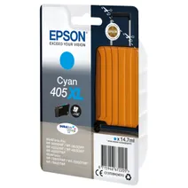 Epson 405XL High Capacity Cyan Ink Cartridge - (C13T05H24010 Suitcase)