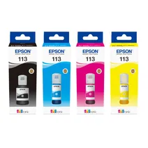 Epson 113 4 Colour Ink Bottle Multipack - (C13T06B140/240/340/440)