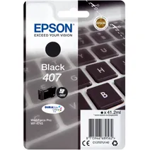 Epson 407 Black Ink Cartridge - (C13T07U140)