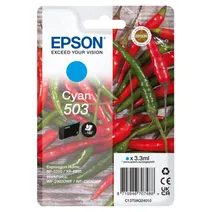 Epson 503 Cyan Ink Cartridge - (C13T09Q24010 Chilli)