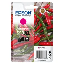 Epson 503XL High Capacity Magenta Ink Cartridge - (C13T09R34010 Chilli)