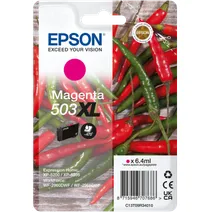 Epson 503XL High Capacity Magenta Ink Cartridge - (C13T09R34010 Chilli)