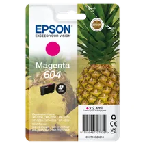 Epson 604 Magenta Ink Cartridge - (C13T10G34010 Pineapple)