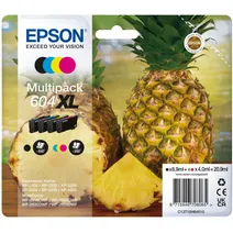 Epson 604XL High Capacity 4 Colour Ink Cartridge Multipack - (C13T10H64010 Pineapple)