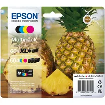 Epson 604XL / 604 4 Colour Ink Cartridge Multipack - (C13T10H94010 Pineapple)