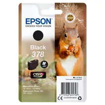 Epson 378 Black Ink Cartridge - (T3781 Squirrel)