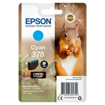 Epson 378 Cyan Ink Cartridge - (T3782 Squirrel)