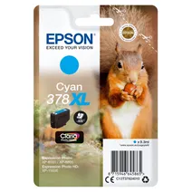Epson 378XL High Capacity Cyan Ink Cartridge - (T3792 Squirrel)