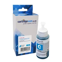 Compatible Epson T6732 Cyan Ink Bottle - (C13T67324A)