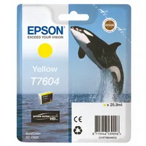 Epson T7604 Yellow Ink Cartridge - (C13T760440 Killer Whale)