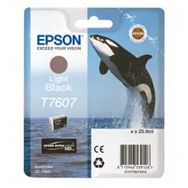Epson T7607 Light Black Ink Cartridge - (C13T760740 Killer Whale)
