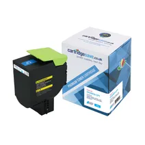 Compatible Lexmark C232H High Capacity Cyan Toner Cartridge - (C232HC0)