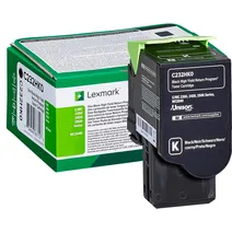 Lexmark C232HK0 High Capacity Black Return Program Toner Cartridge