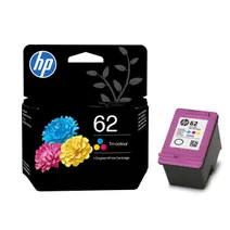 HP 62 Tri-Colour Ink Cartridge - (C2P06AE Cartridge)