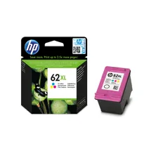 HP 62XL High Capacity Tri-Colour Ink Cartridge - (C2P07AE)