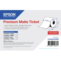 Epson C33S045390 Matte White Continuous Label Roll - (102 mm x 50 m)
